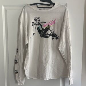Harley Quinn Graphic Long Sleeve Shirt